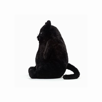 Jellycat Amore Black Cat New Zealand | BVZNM3524